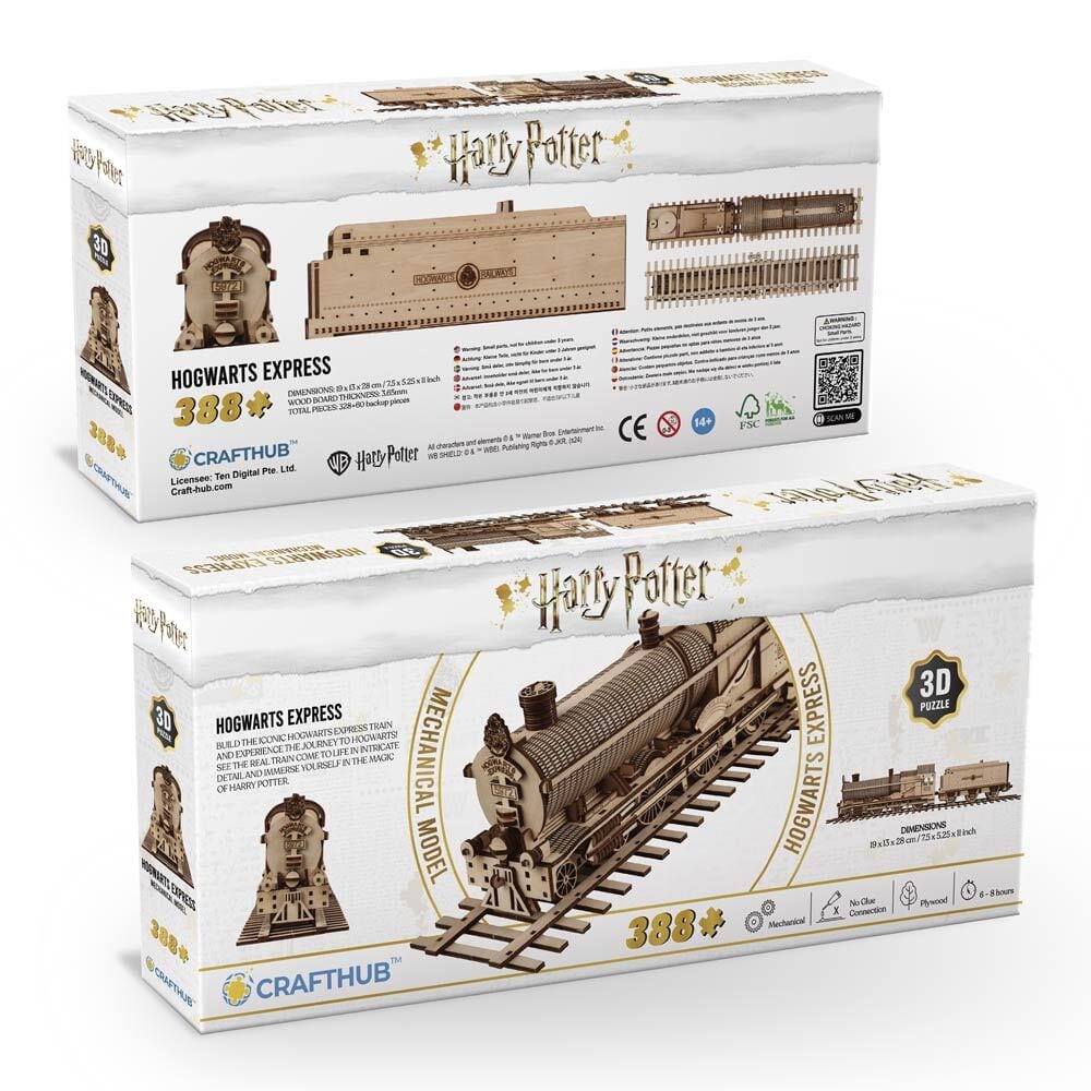 Hogwarts Express - 3D Wooden Puzzle - Image 4