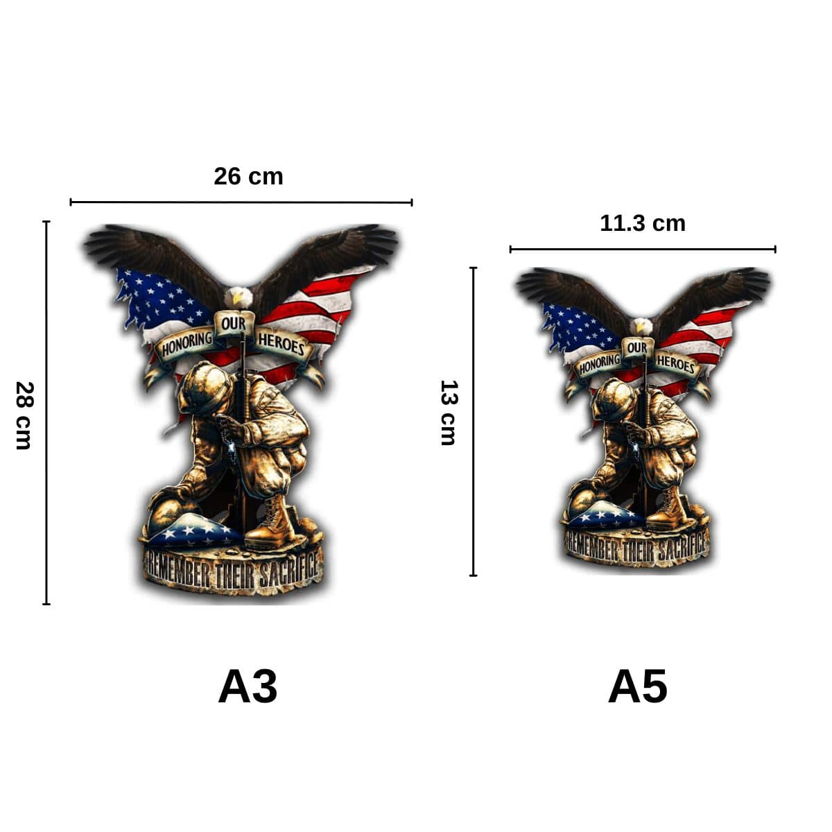 Honoring Our Heroes - Wooden Jigsaw Puzzle - Image 3