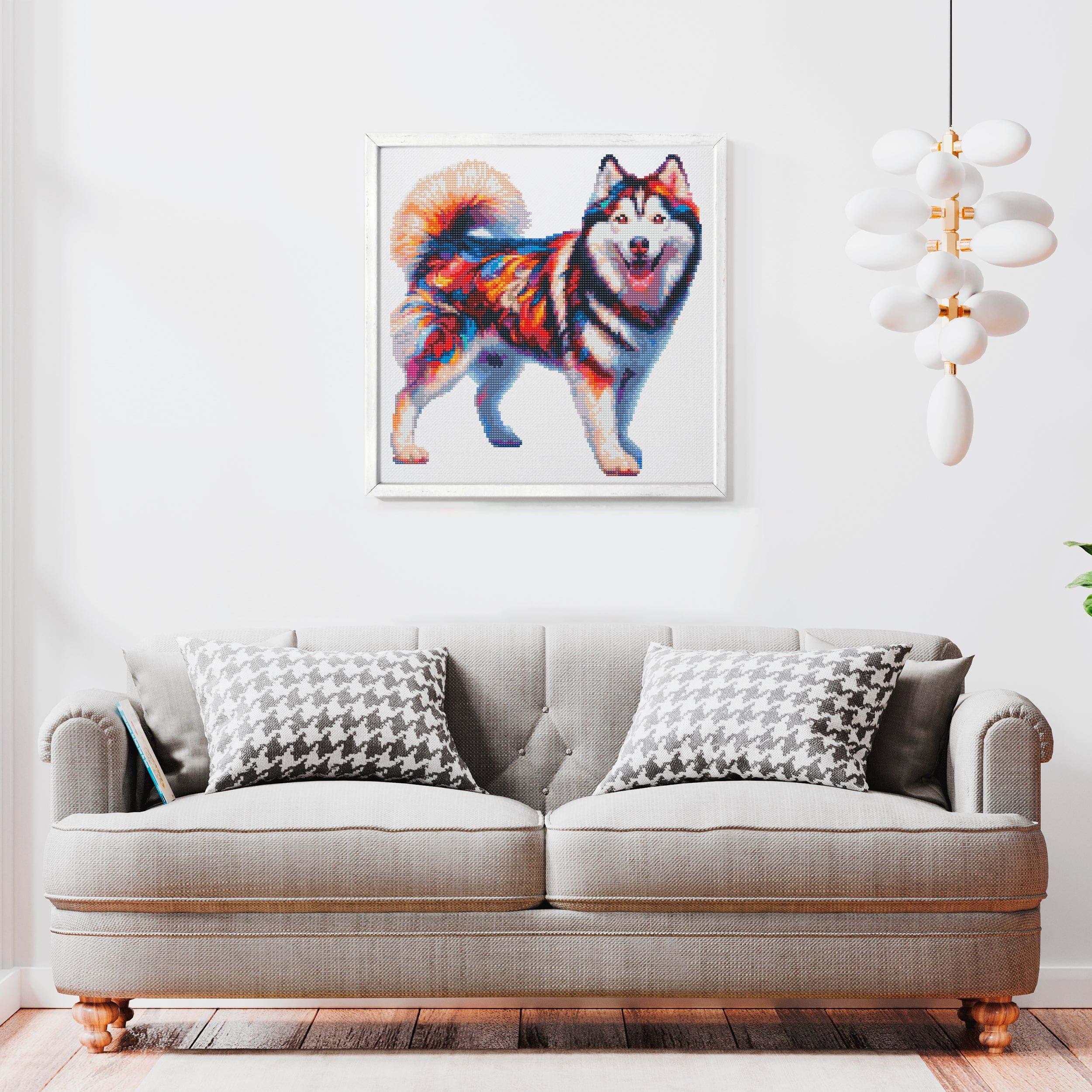 Husky Dog - Diamond Painting Kit - Image 2