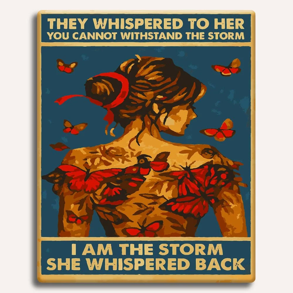 I Am The Storm - Paint By Numbers Kit
