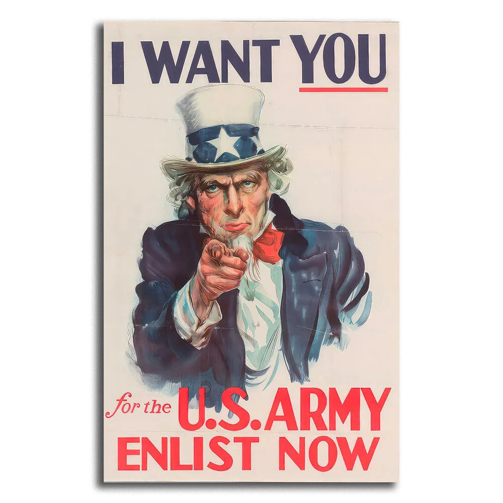 I Want You For The U.S. Army - Wooden Jigsaw Puzzle - Image 3