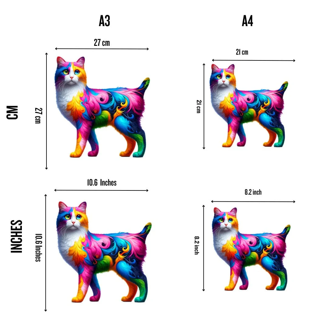 Japanese Bobtail Cat - Jigsaw Puzzle - Image 5