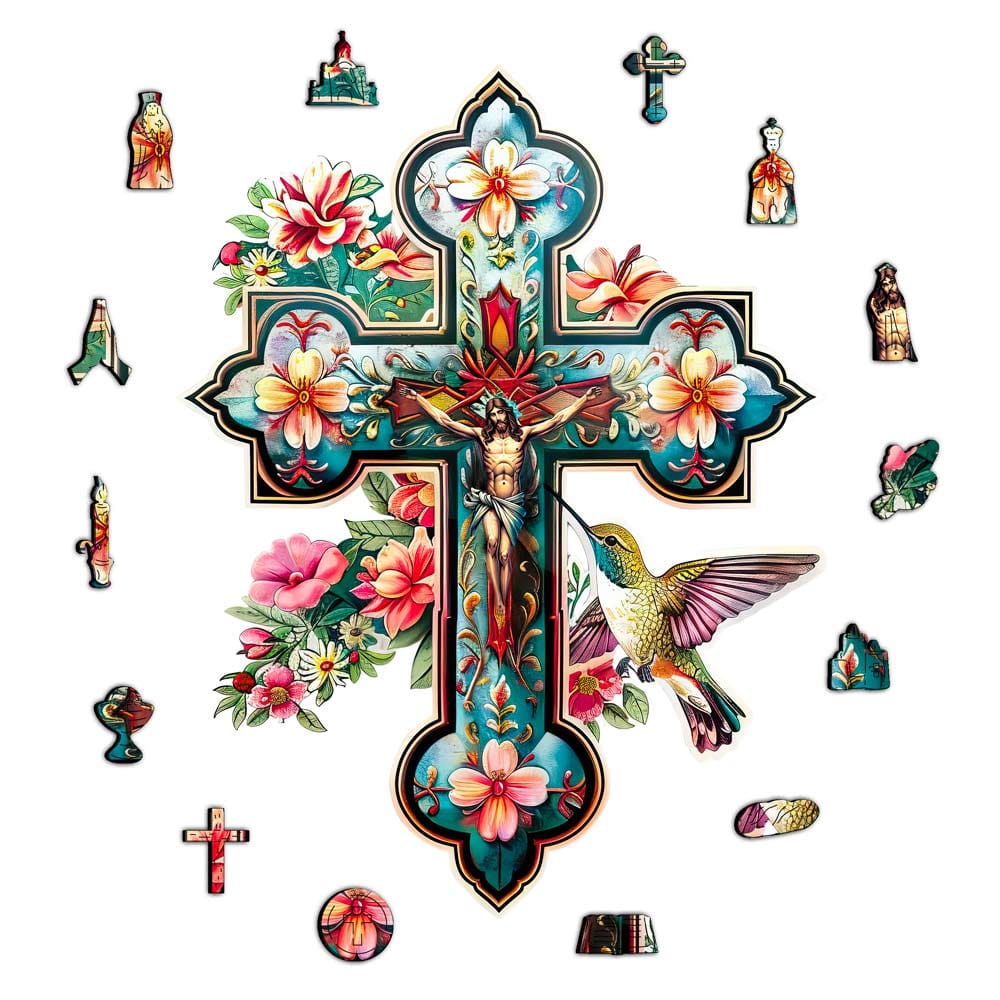 Jesus Cross - Jigsaw Puzzle - Image 2