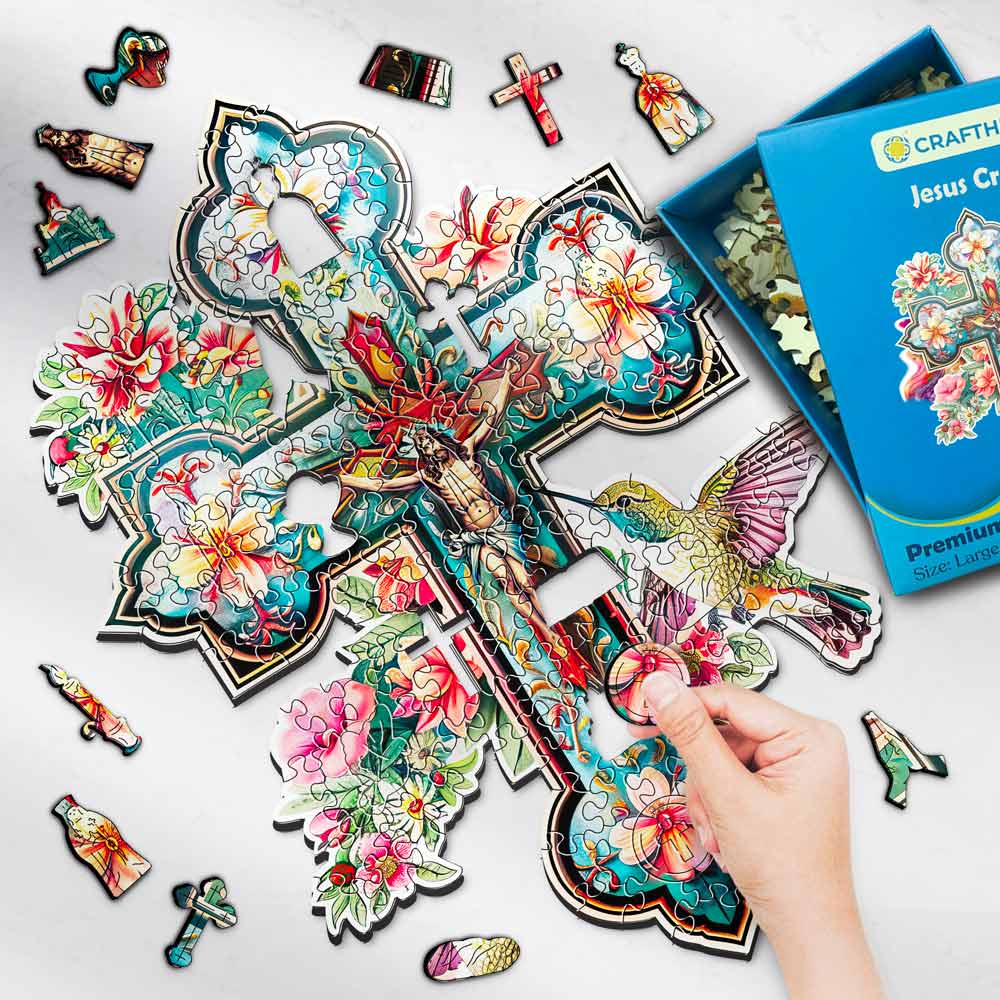 Jesus Cross - Jigsaw Puzzle - Image 3