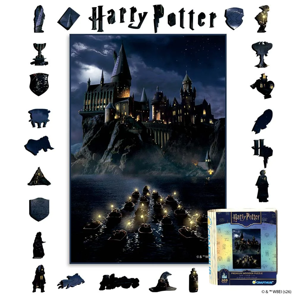 Journey to Hogwarts – Wooden Jigsaw Puzzle