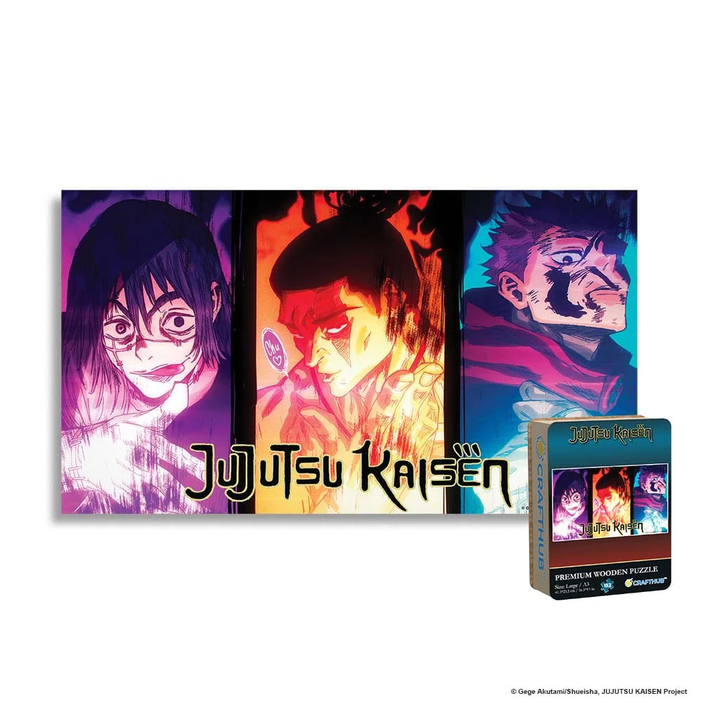 Jujutsu Showdown - Wooden Jigsaw Puzzle