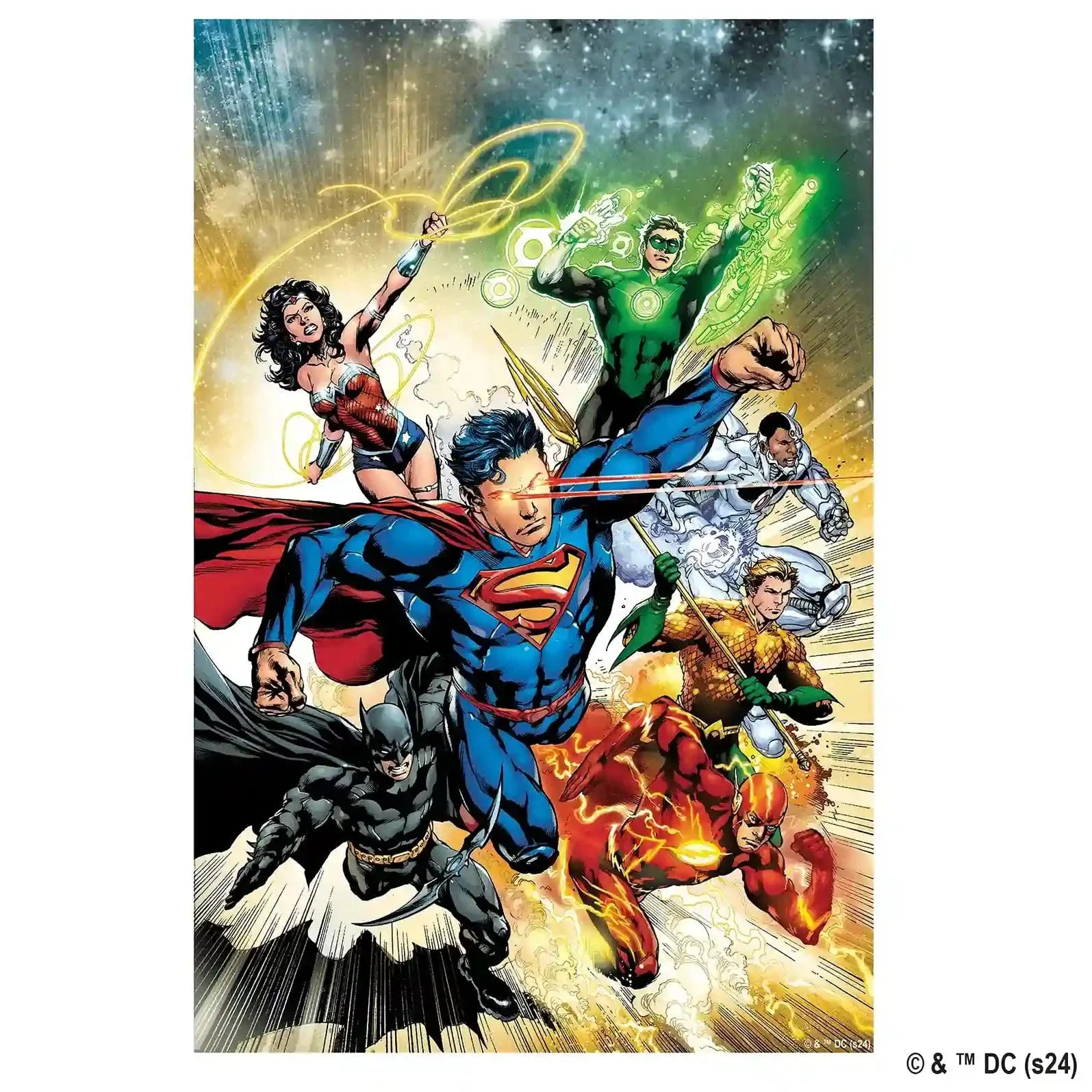 Justice League Heroes Wooden Jigsaw Puzzle - Image 3