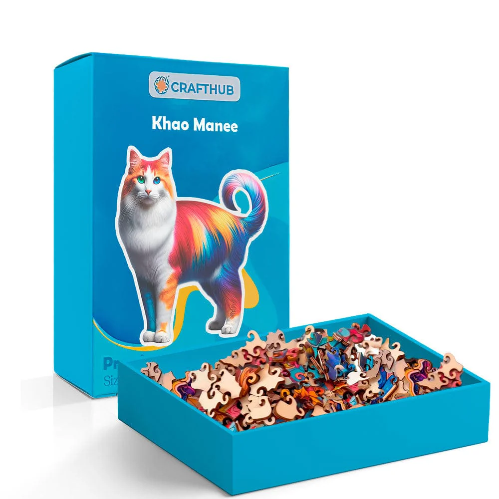 Khao Manee Cat - Jigsaw Puzzle - Image 4