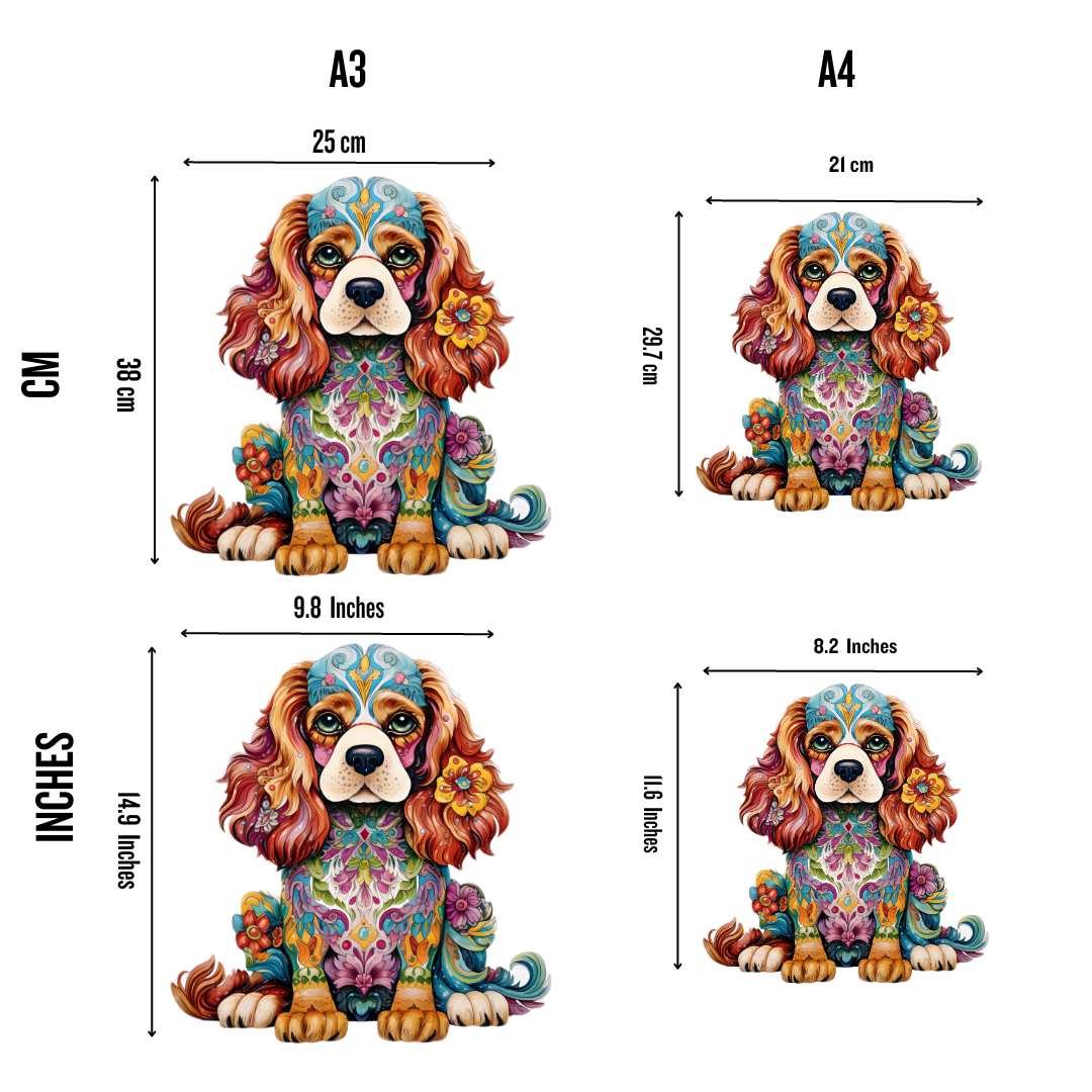 King Charles Dog - Jigsaw Puzzle - Image 2