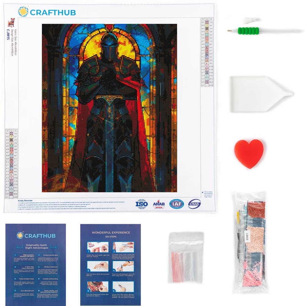 Knighthood - Diamond Painting Kit - Image 3