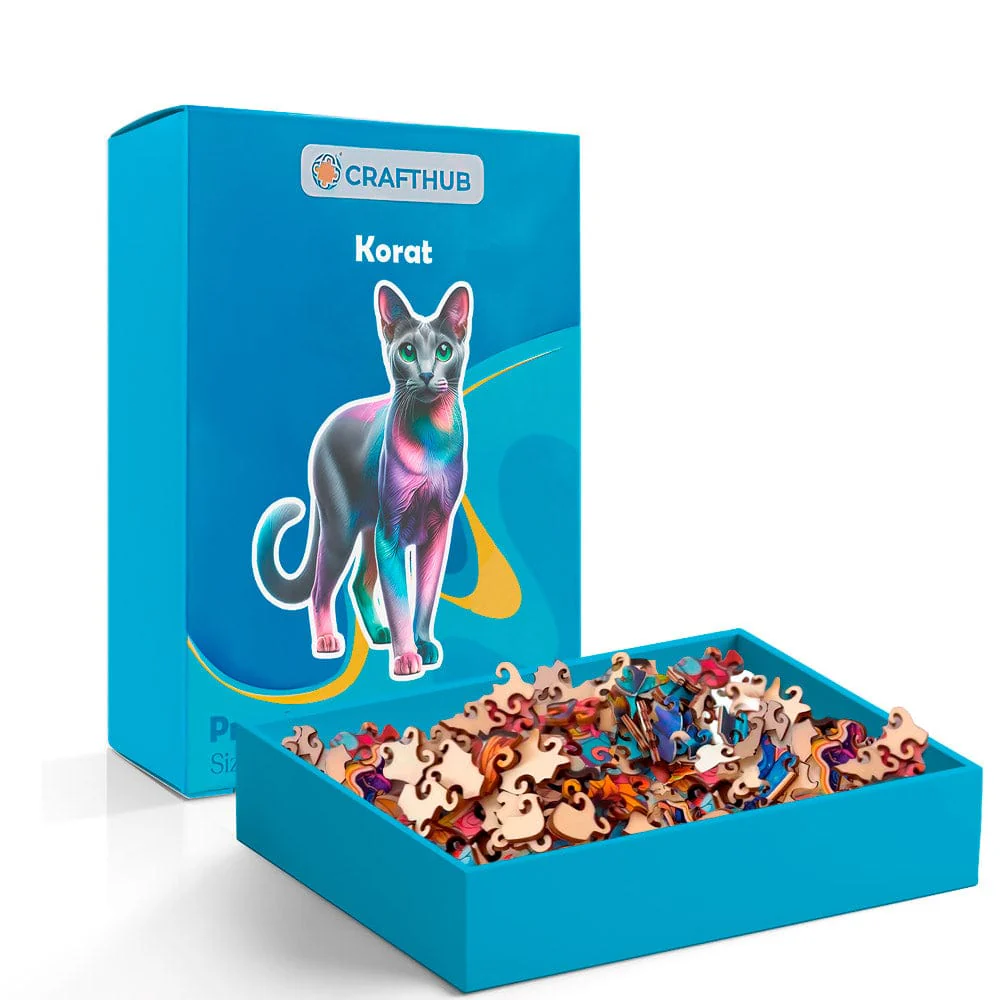 Korat Cat - Jigsaw Puzzle - Image 4
