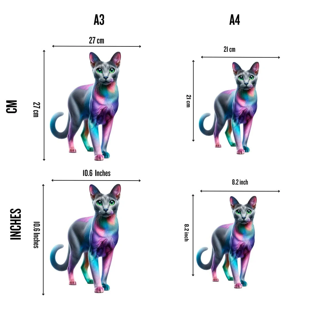 Korat Cat - Jigsaw Puzzle - Image 5