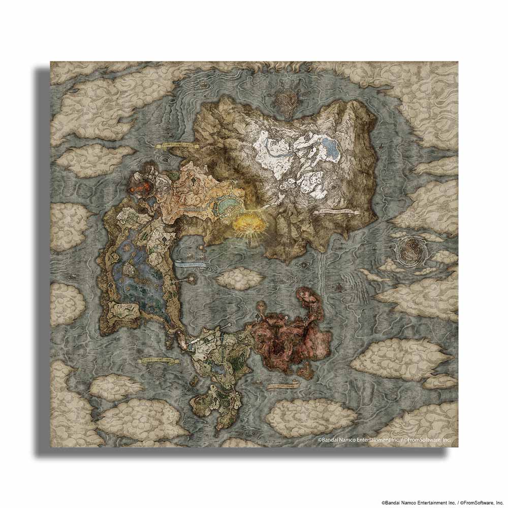 Lands Between Map - Wooden Jigsaw Puzzle - Image 3