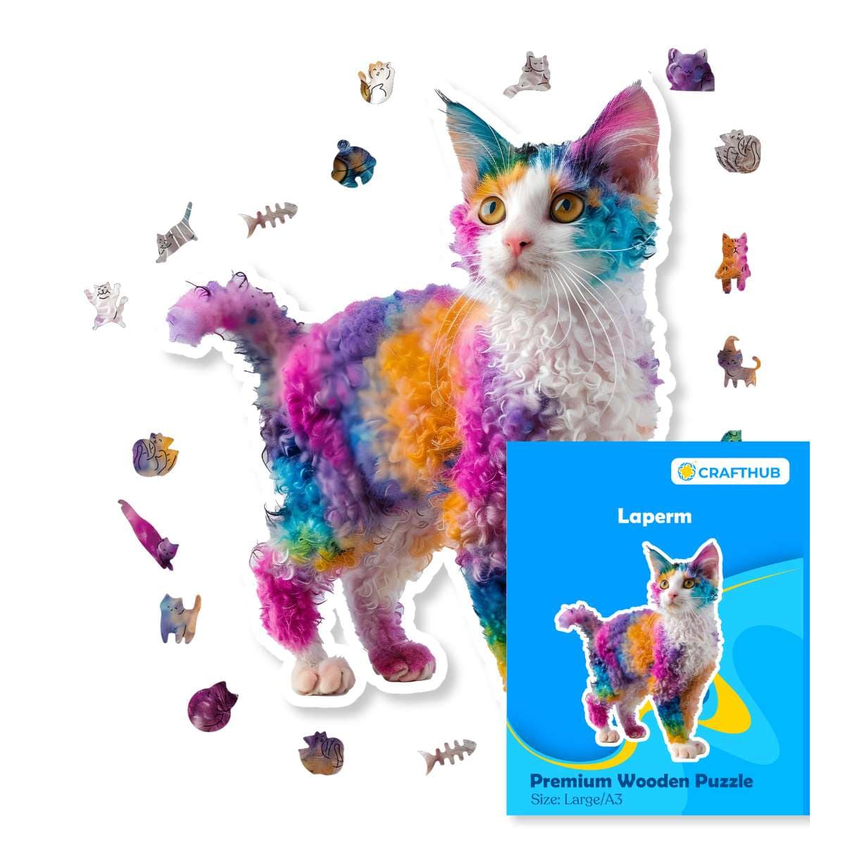 Laperm Cat - Jigsaw Puzzle - Image 2