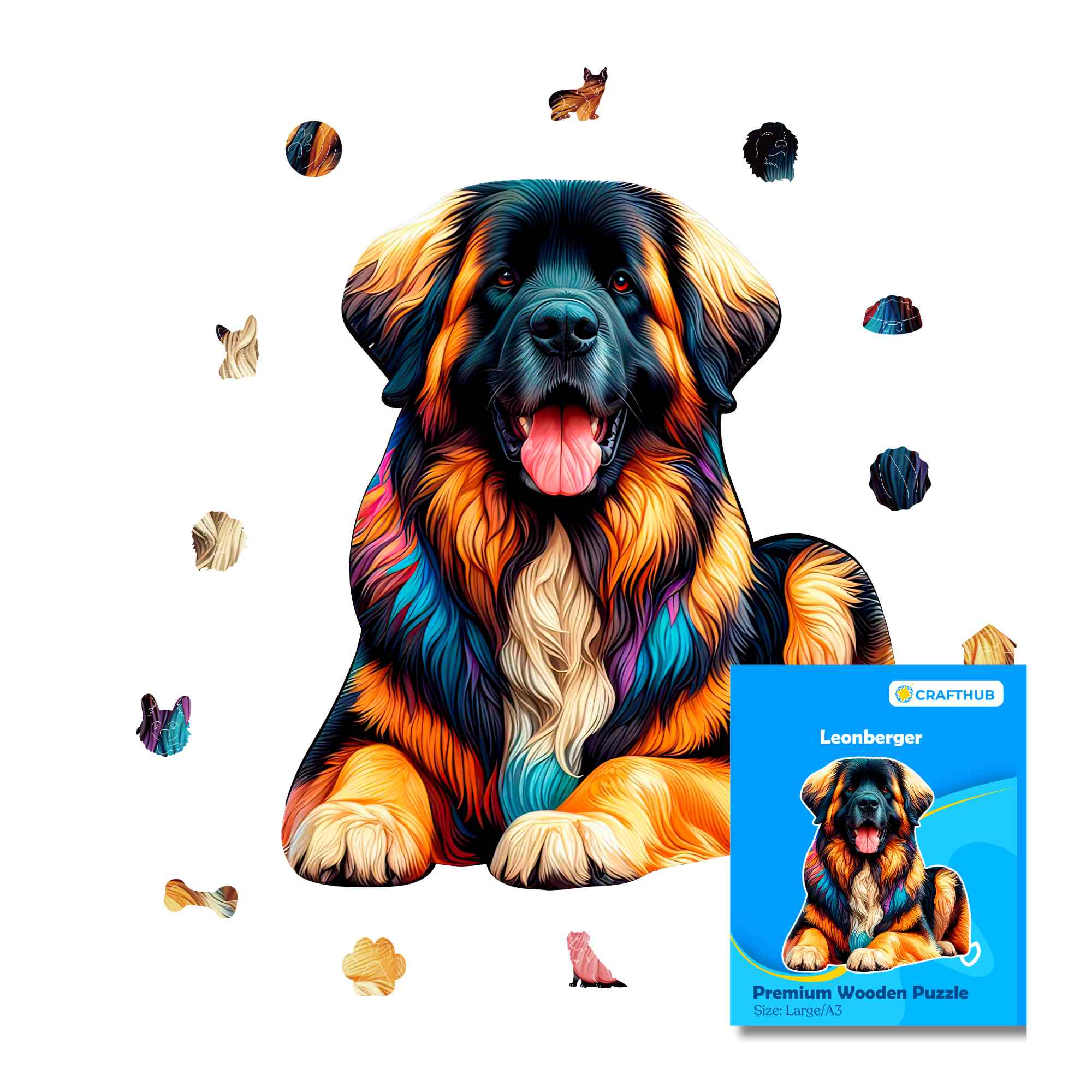 Leonberger Dog - Jigsaw Puzzle - Image 2
