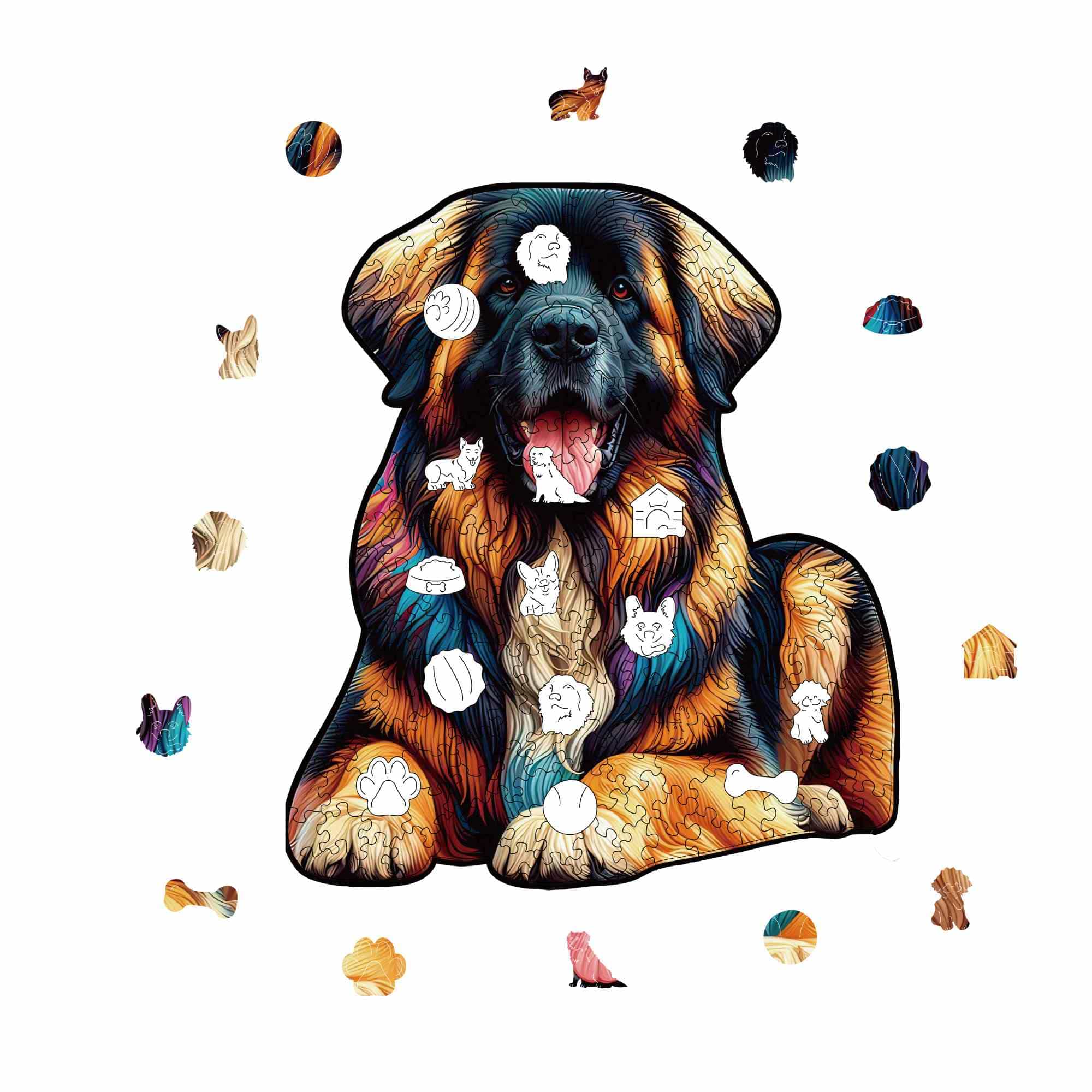 Leonberger Dog - Jigsaw Puzzle - Image 3