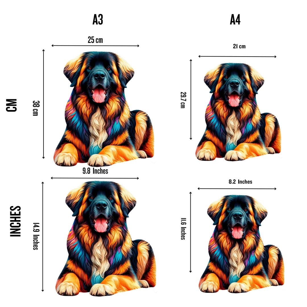 Leonberger Dog - Jigsaw Puzzle - Image 4