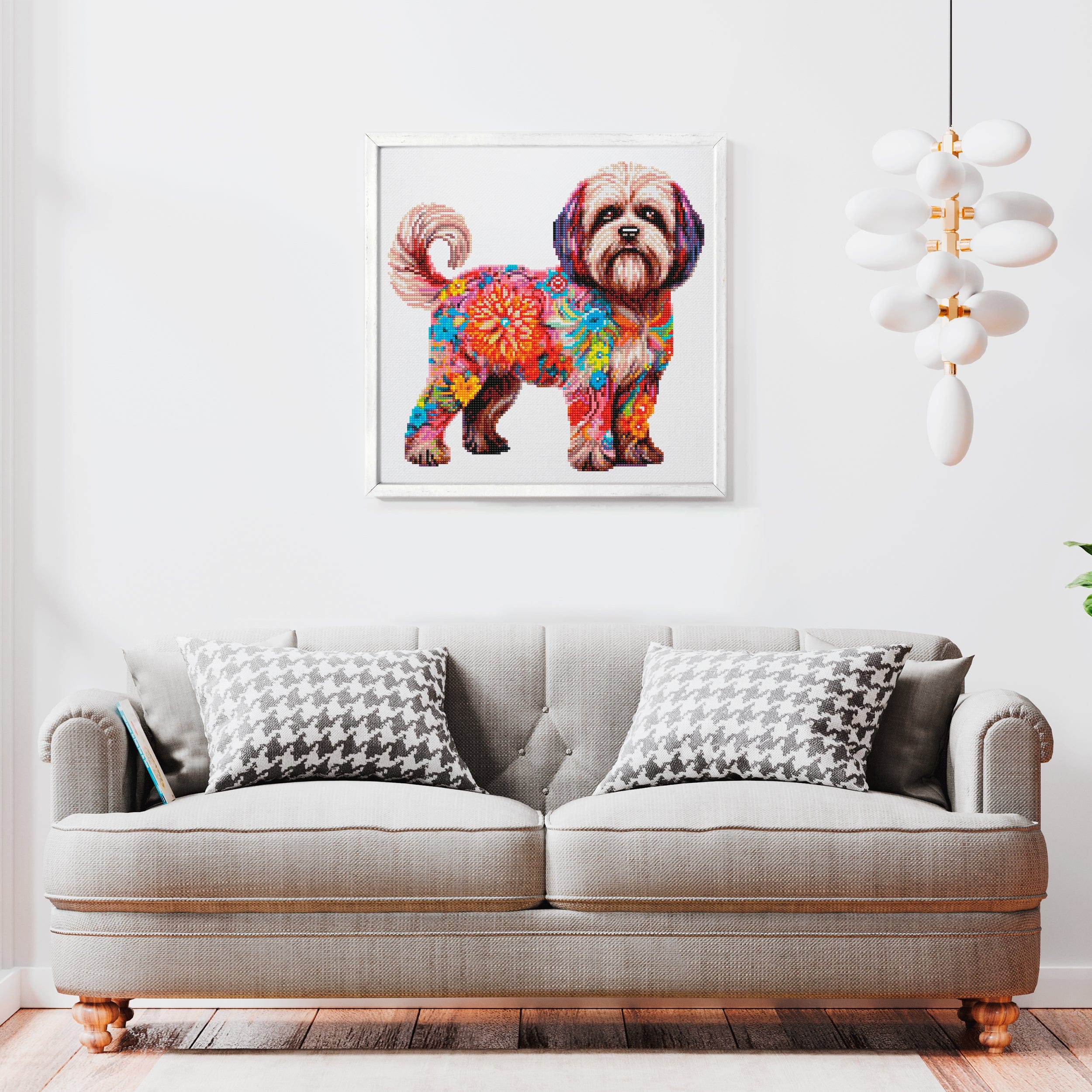 Lhasa Apso Dog - Diamond Painting Kit - Image 2