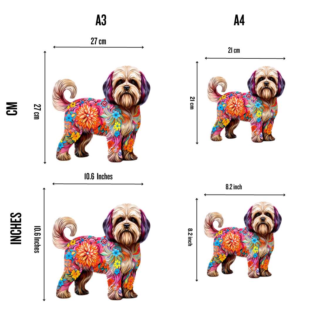 Lhasa Apso Dog - Jigsaw Puzzle - Image 2