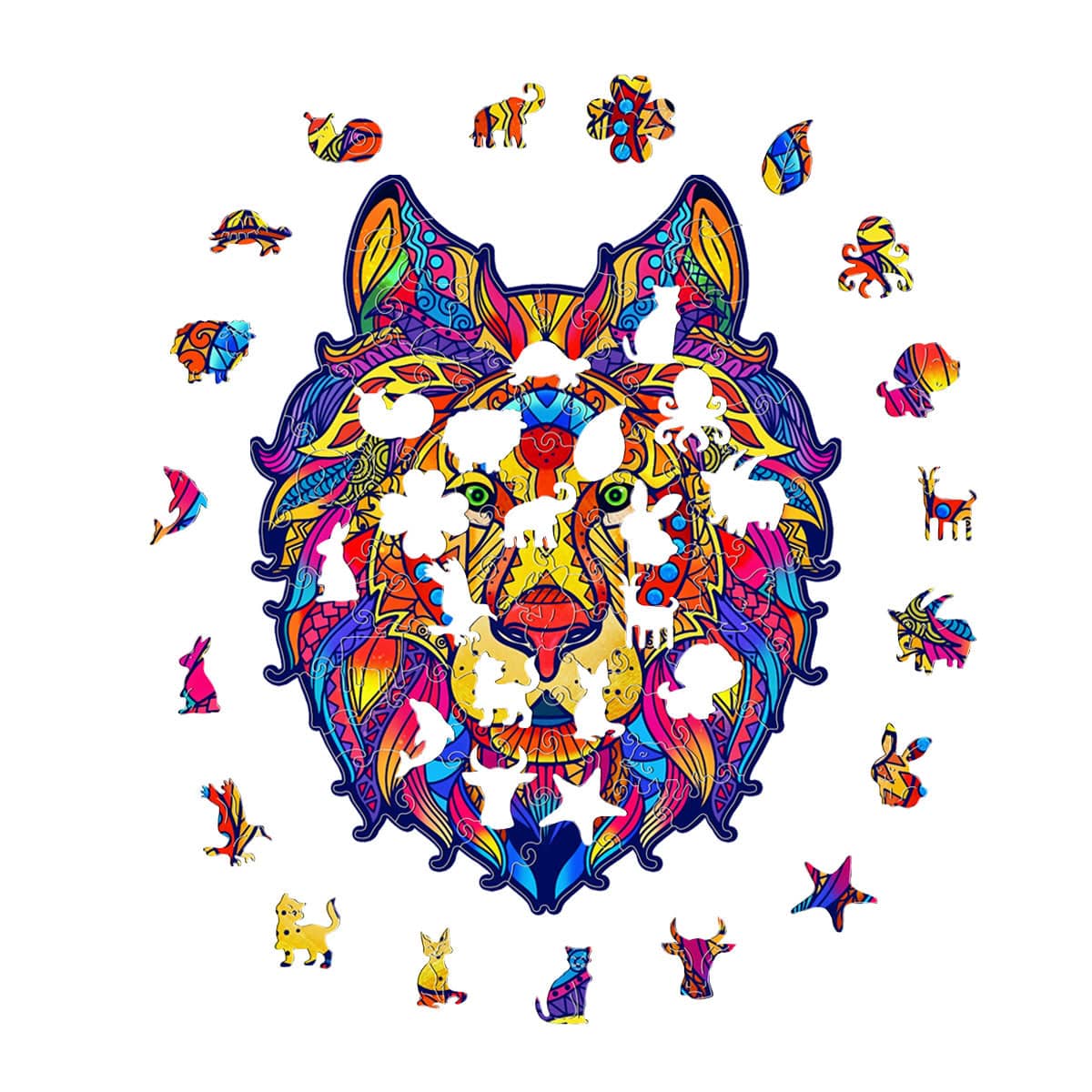 Lion - Jigsaw Puzzle - Image 2