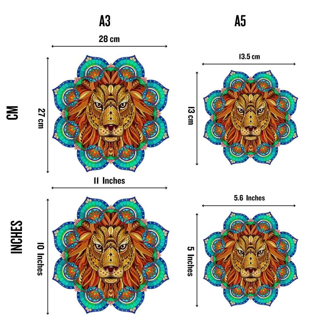 Lion - Jigsaw Puzzle - Image 3
