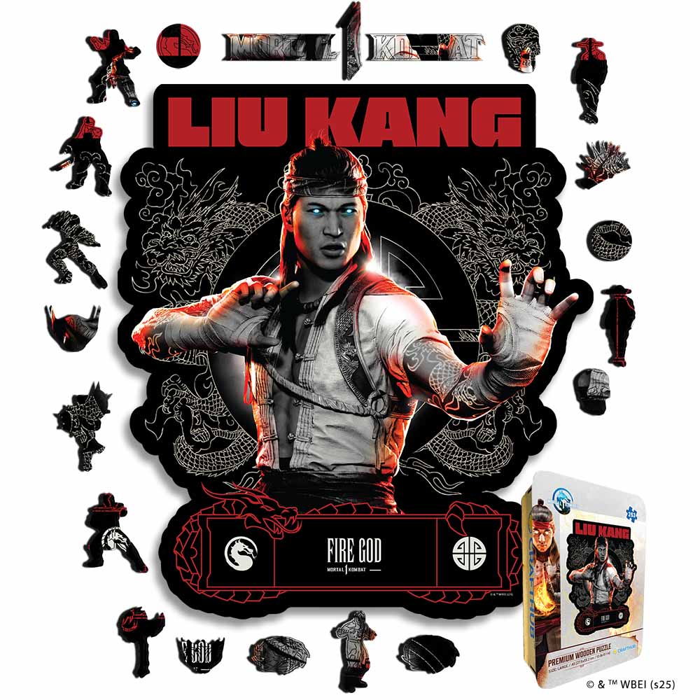 LIU KANG - Wooden Jigsaw Puzzle