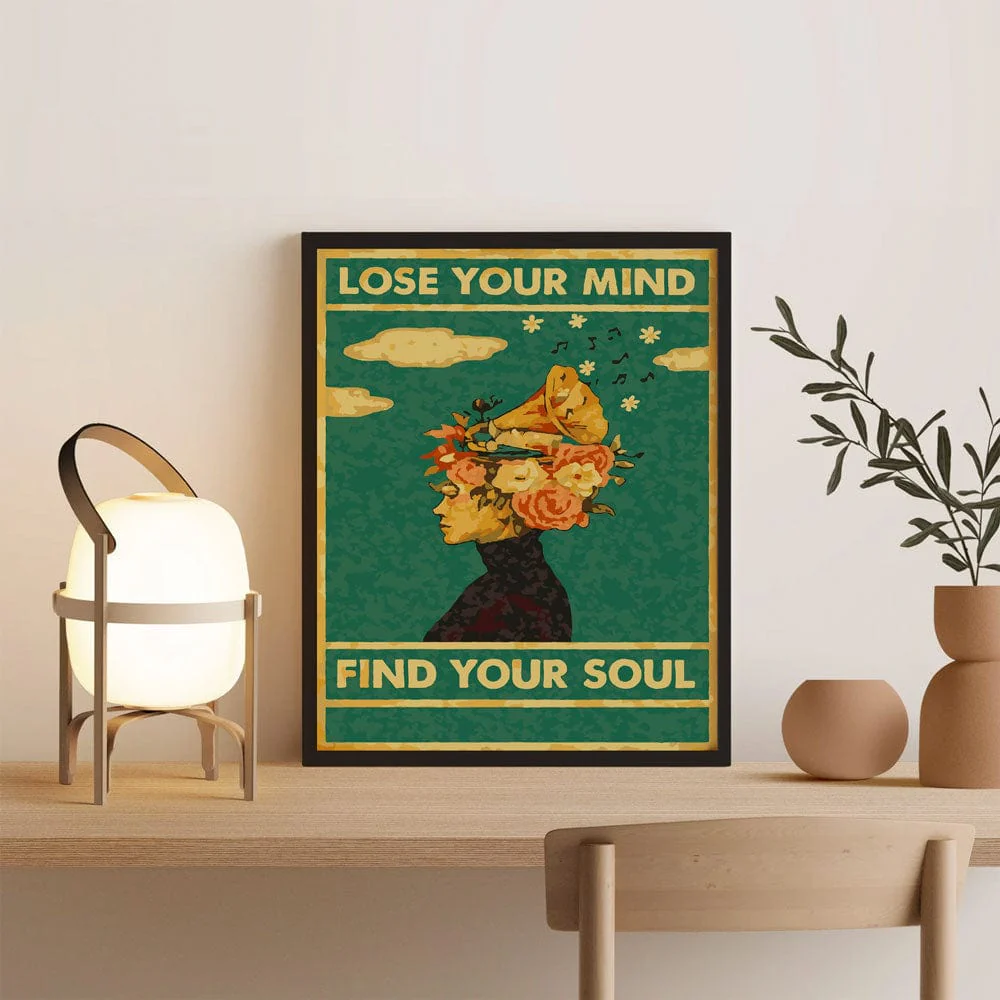 Lose Your Mind, Find Your Soul - Paint By Numbers Kit - Image 5
