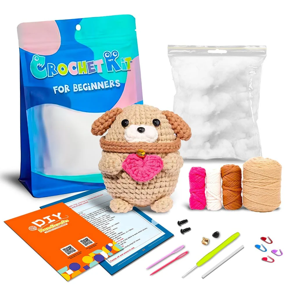 Love Dog - Crochet Kit - Image 2