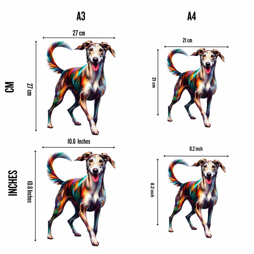 Lurcher Dog - Jigsaw Puzzle - Image 2