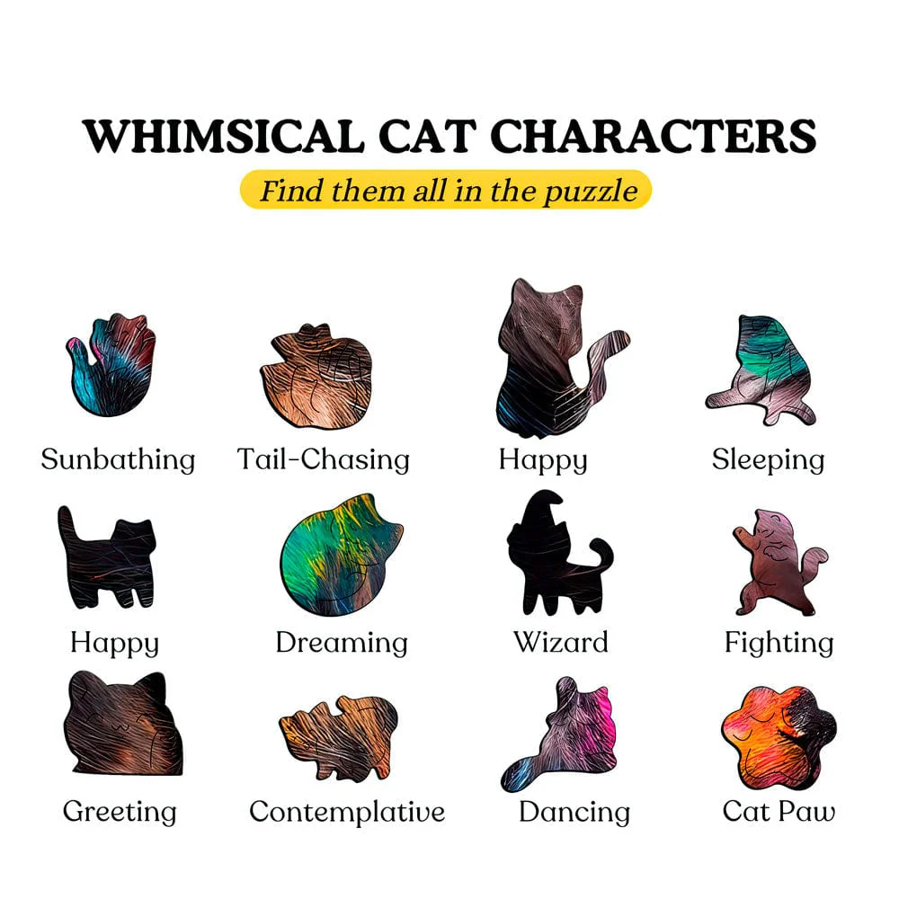 Lykoi Cat - Jigsaw Puzzle - Image 3