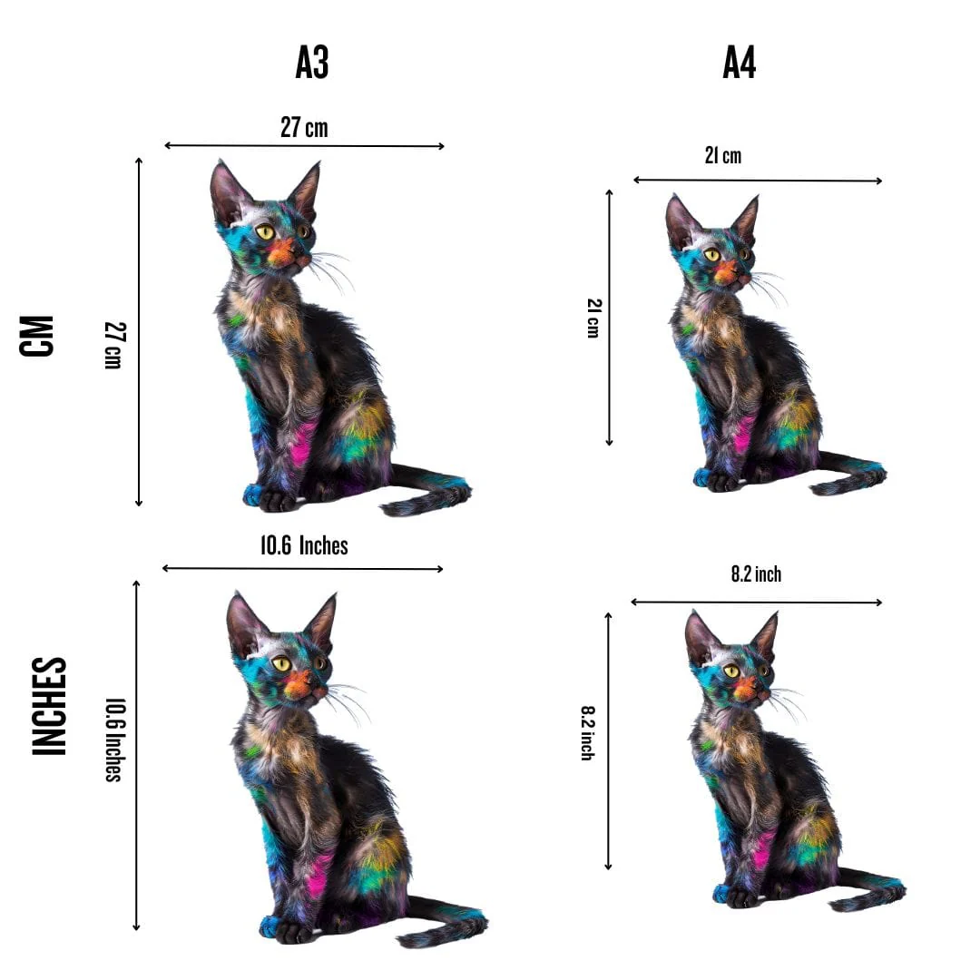 Lykoi Cat - Jigsaw Puzzle - Image 5