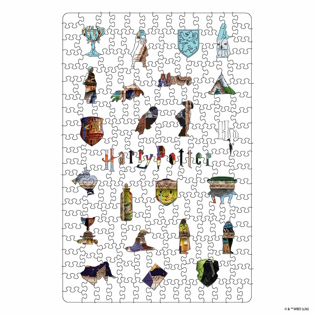 Magical Hogwarts – Wooden Jigsaw Puzzle - Image 3