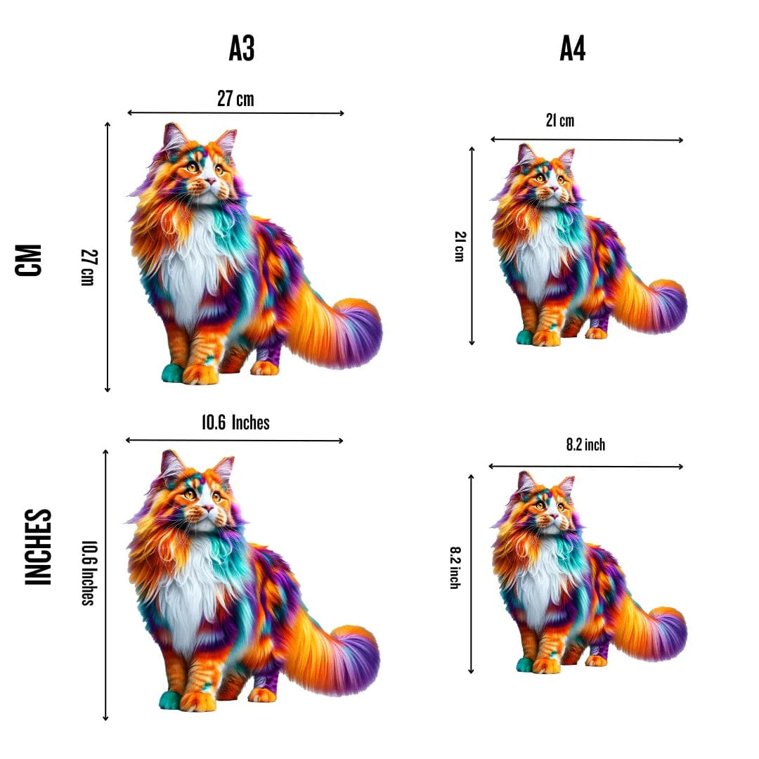 Maine Coon Cat - Jigsaw Puzzle - Image 5