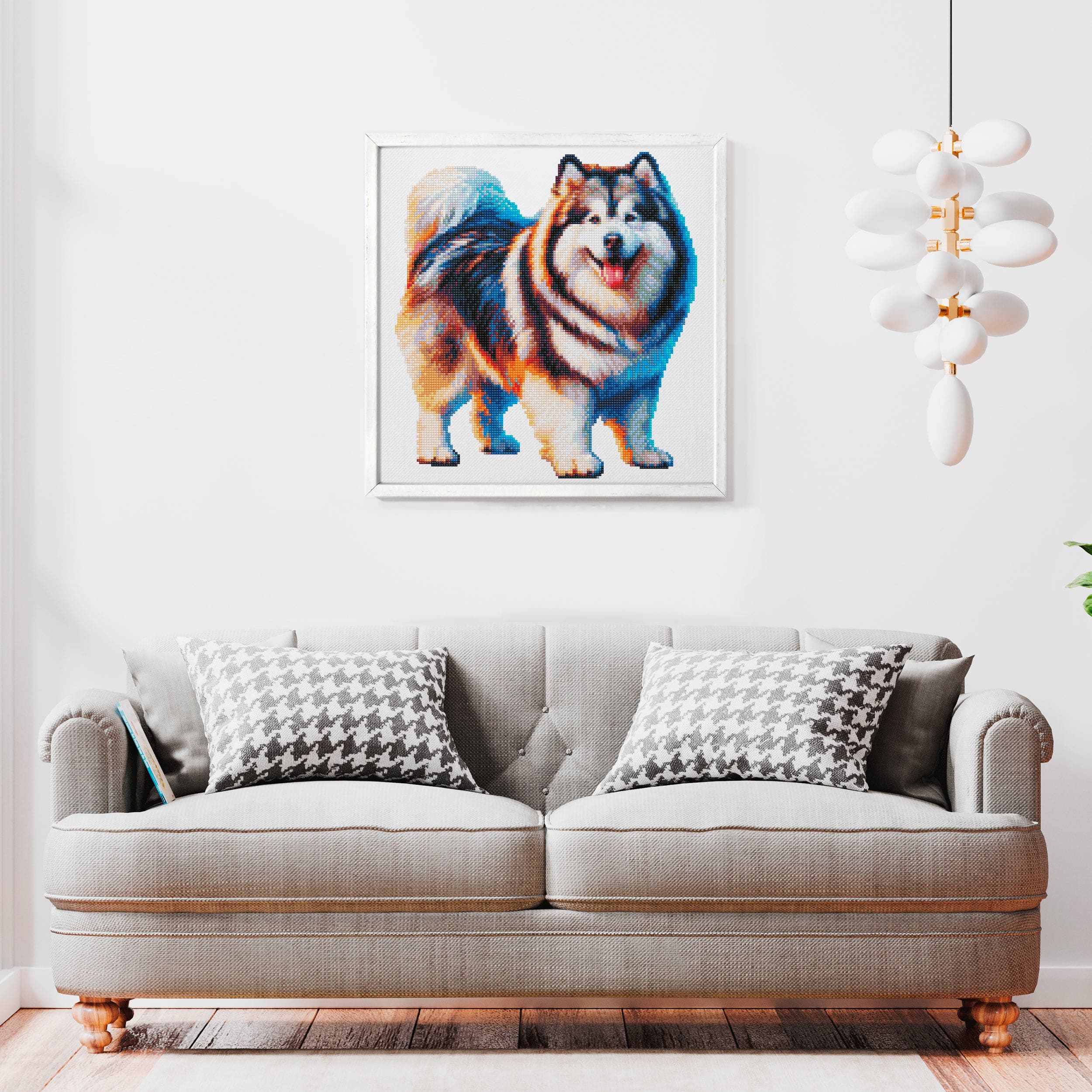 Malamut Dog - Diamond Painting Kit - Image 2
