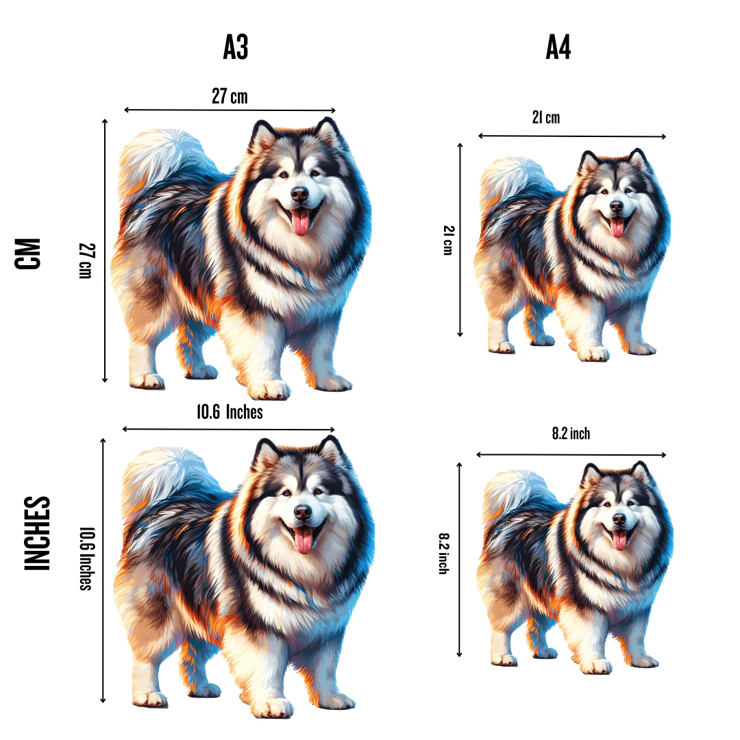 Malamut Dog - Jigsaw Puzzle - Image 2