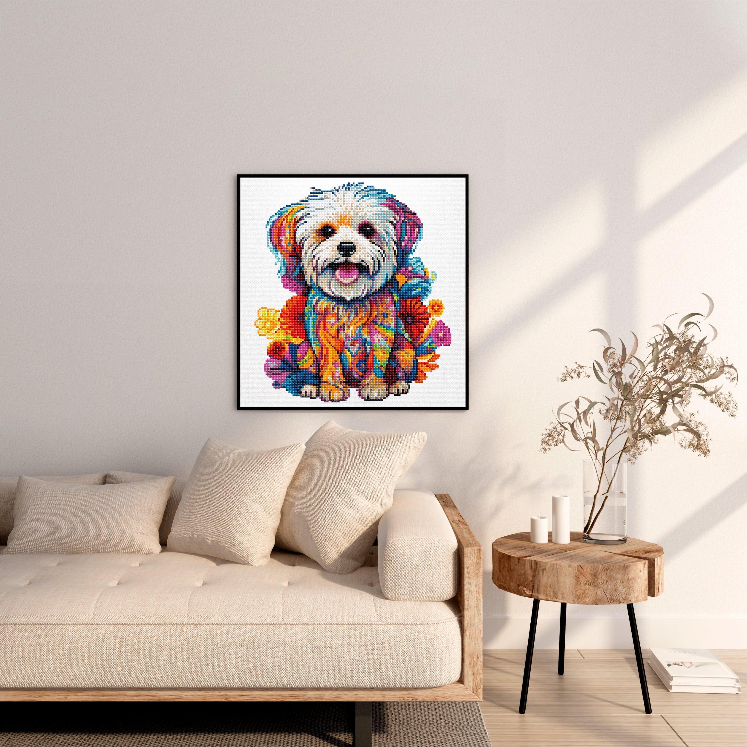 Maltese Dog - Diamond Painting Kit - Image 2