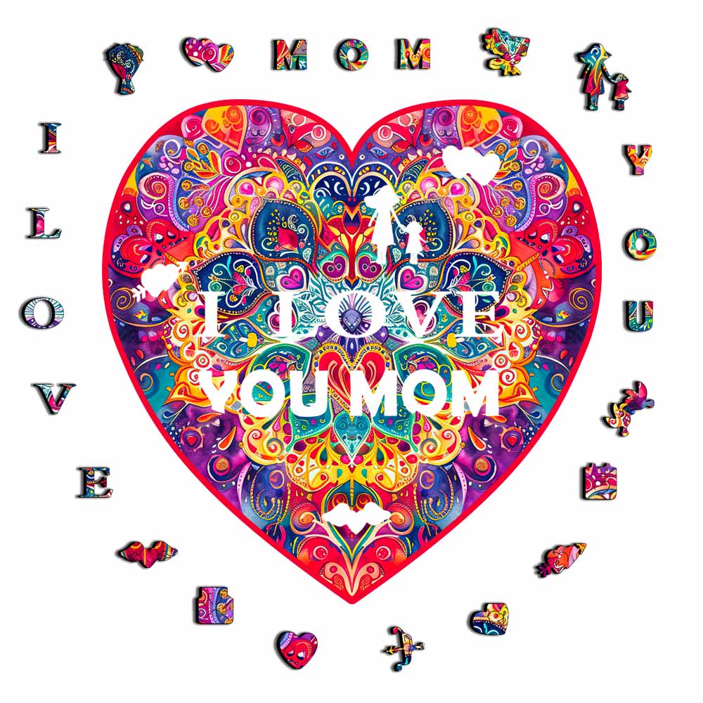 Mandala Heart - Jigsaw Puzzle - Image 2