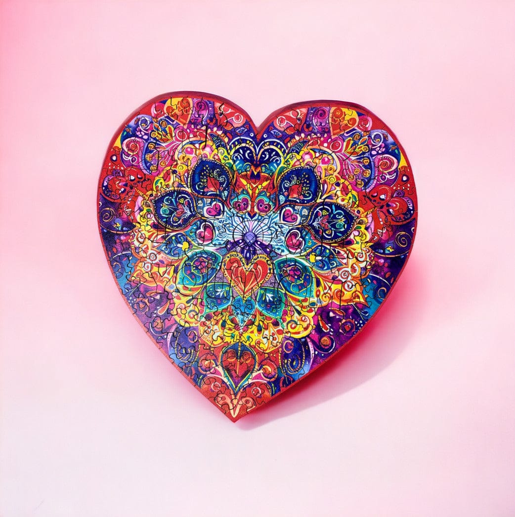 Mandala Heart - Jigsaw Puzzle - Image 3