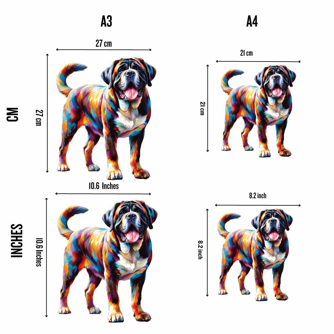 Mastiff Dog - Jigsaw Puzzle - Image 2