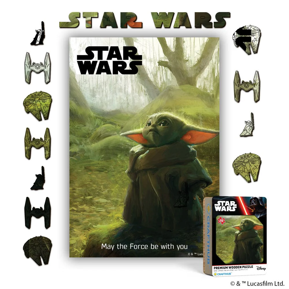 May The Force Be With You – Wooden Jigsaw Puzzle