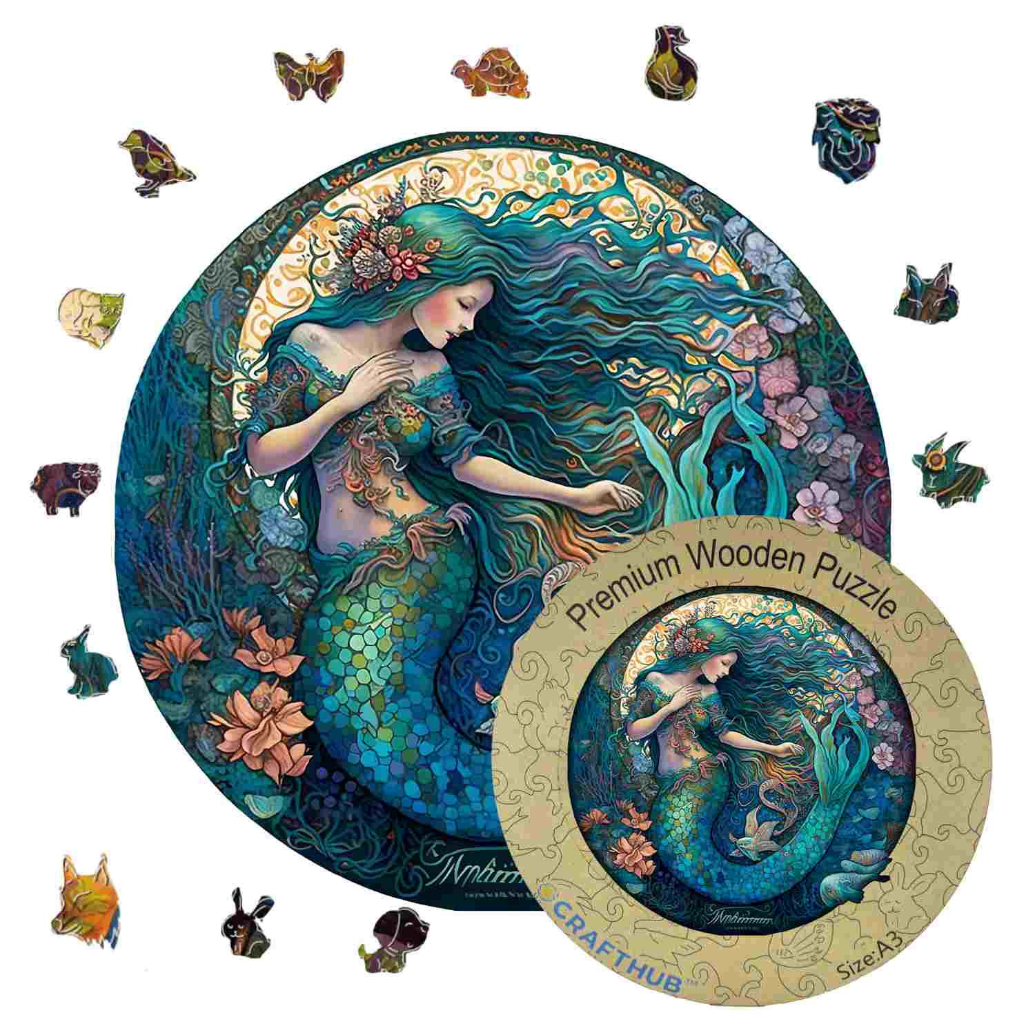 Mermaid - Jigsaw Puzzle - Image 3