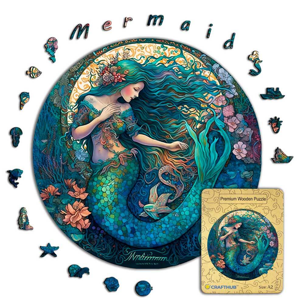 Mermaid - Jigsaw Puzzle - Image 4