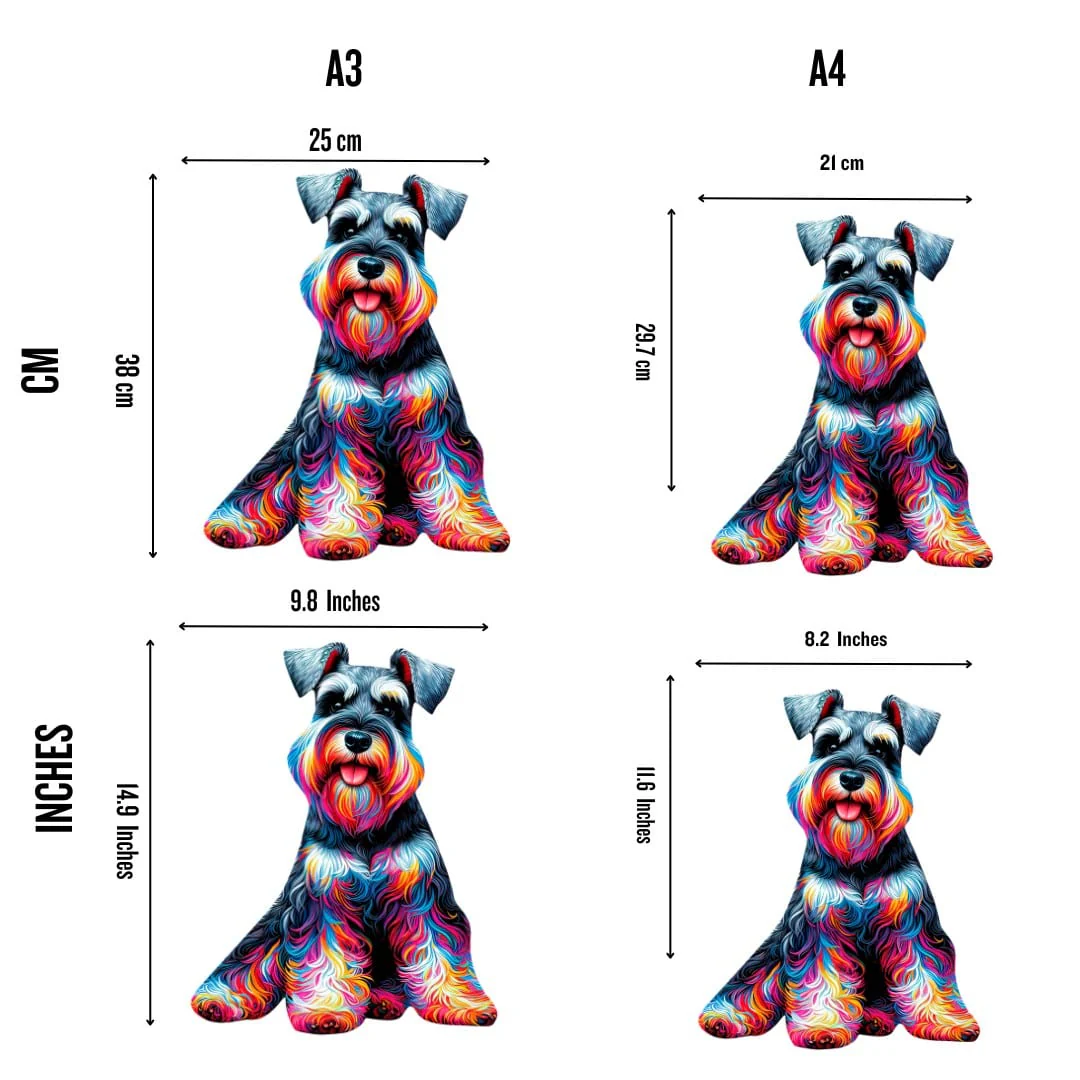Miniature Schnauzer Dog - Jigsaw Puzzle - Image 4