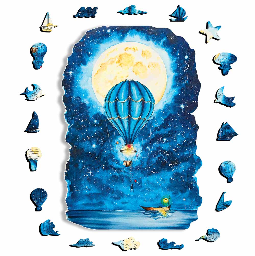 Moonlight Voyage - Jigsaw Puzzle - Image 3