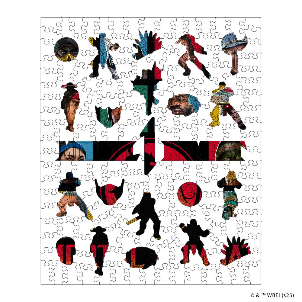 Mortal Kombat Warriors - Wooden Jigsaw Puzzle - Image 2