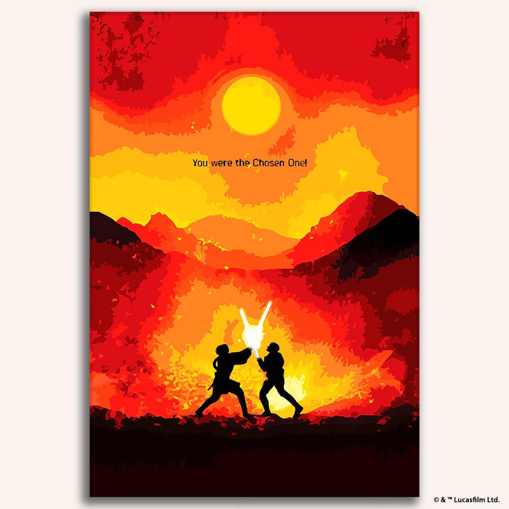 Mustafar™ Battle - Paint By Numbers Kit