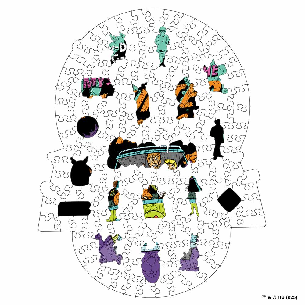 Mysteries of the Haunted House - Wooden Jigsaw Puzzle - Image 2