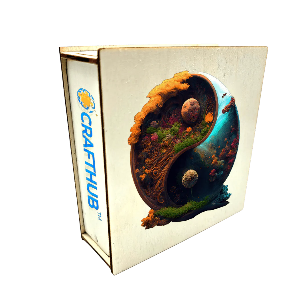 Mystic Twin Realm Wonders - Jigsaw Puzzle - Image 3
