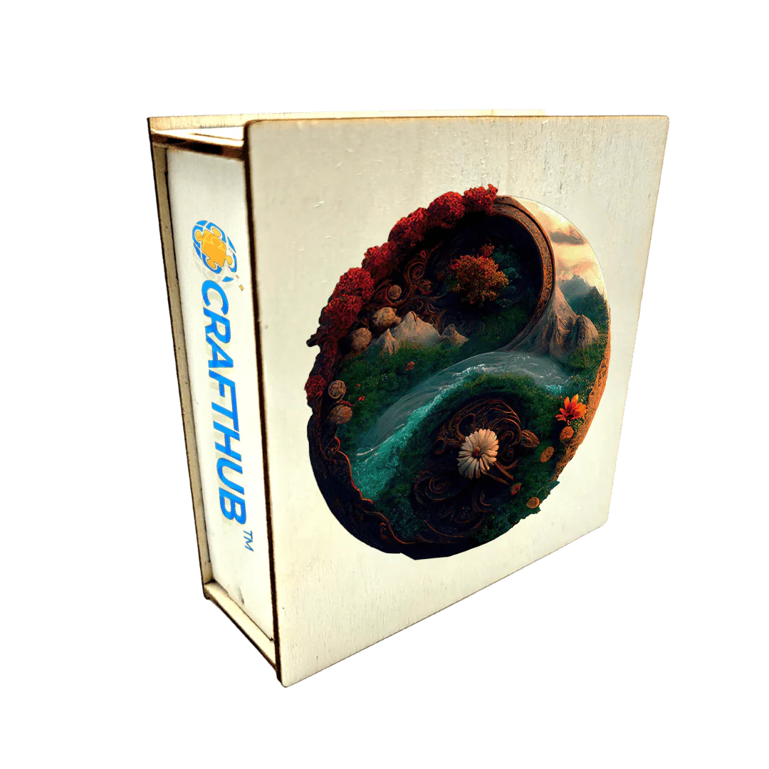 Mystical Yin Yang - Jigsaw Puzzle - Image 3