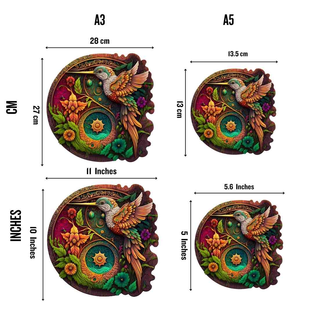 Nectar Quest Hummingbird - Jigsaw Puzzle - Image 3